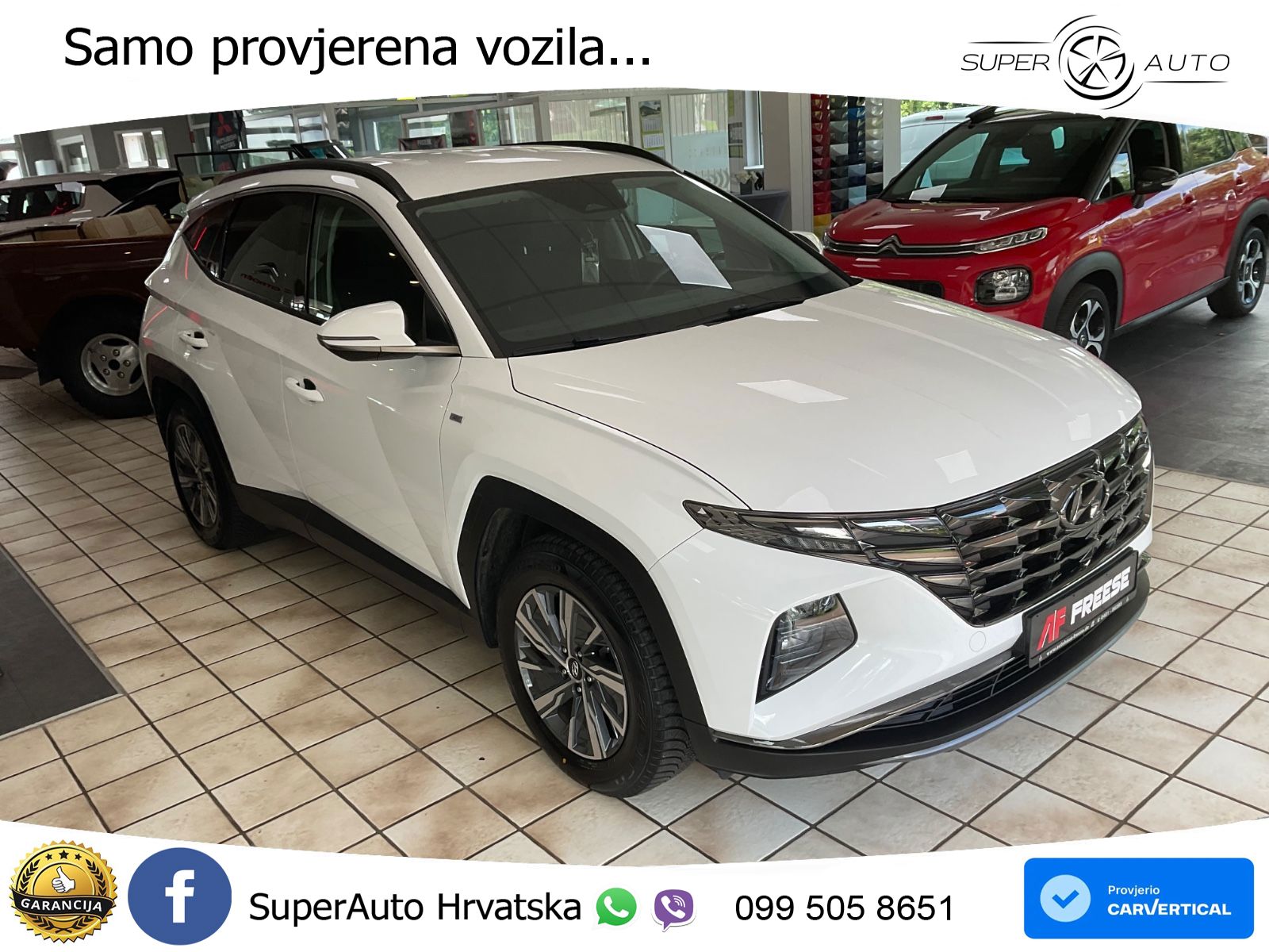 Hyundai Tucson 1.6 T-GDI DCT Select 150 KS, LED+ASIST+GR SJED+KAM