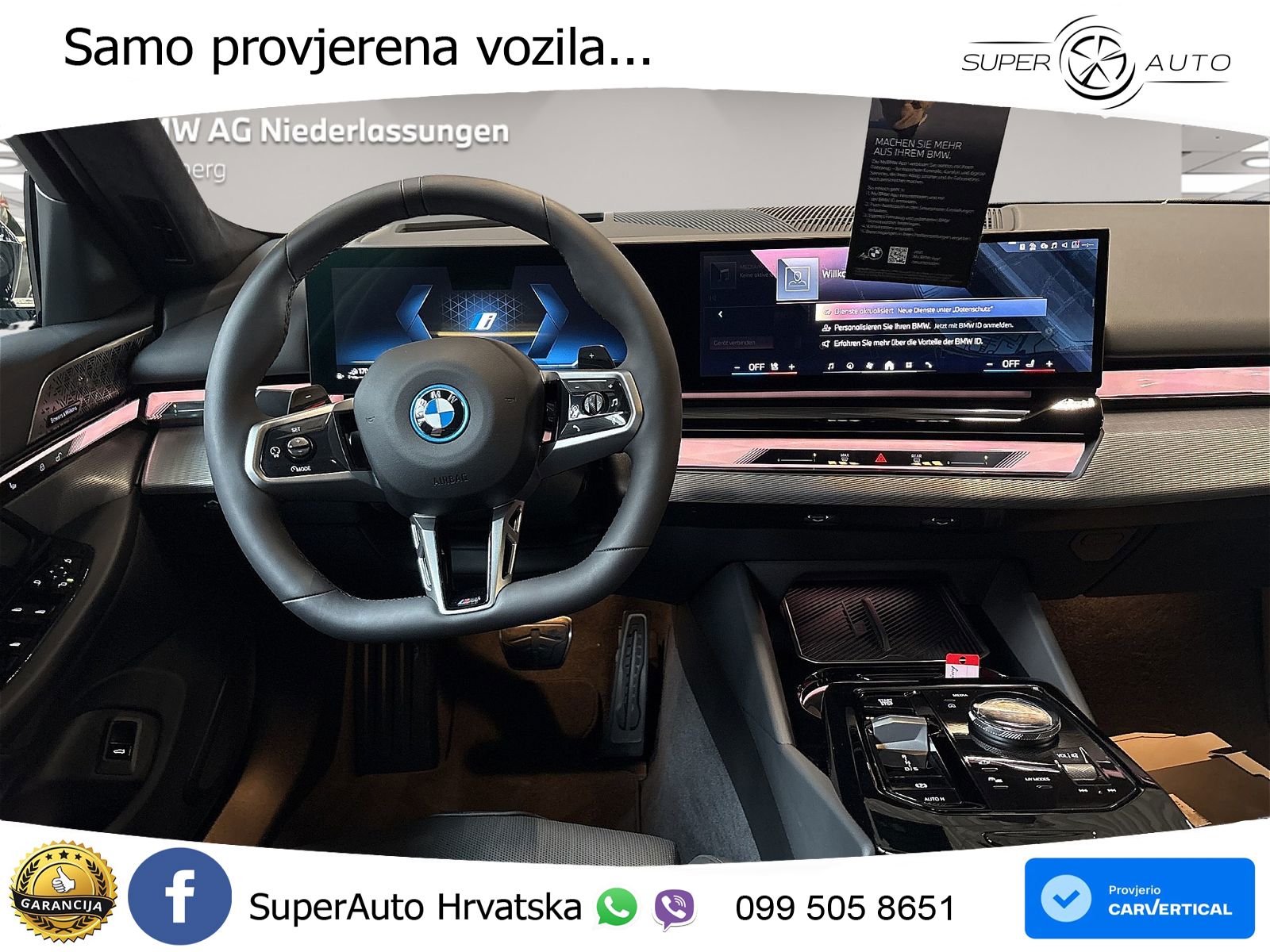 NOVO BMW 530e Touring xDrive Steptronic M Sport 299 KS, LED+ACC+4xGR SJED+360