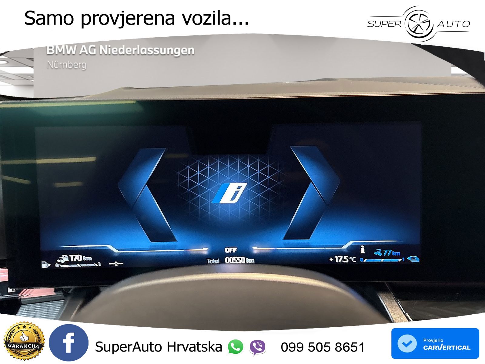 NOVO BMW 530e Touring xDrive Steptronic M Sport 299 KS, LED+ACC+4xGR SJED+360