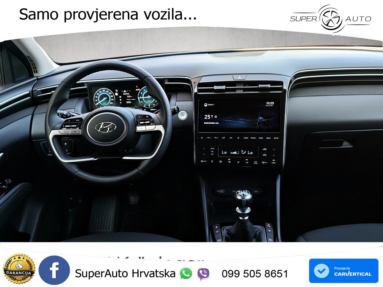 Hyundai Tucson 1.6 T-GDI Trend 150 KS, LED+TEM+GR SJED+KAM+PDC+VIRT