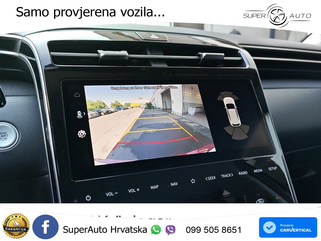 Hyundai Tucson 1.6 T-GDI Trend 150 KS, LED+TEM+GR SJED+KAM+PDC+VIRT