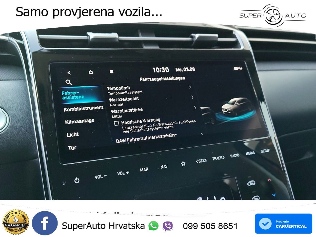 Hyundai Tucson 1.6 T-GDI Trend 150 KS, LED+TEM+GR SJED+KAM+PDC+VIRT