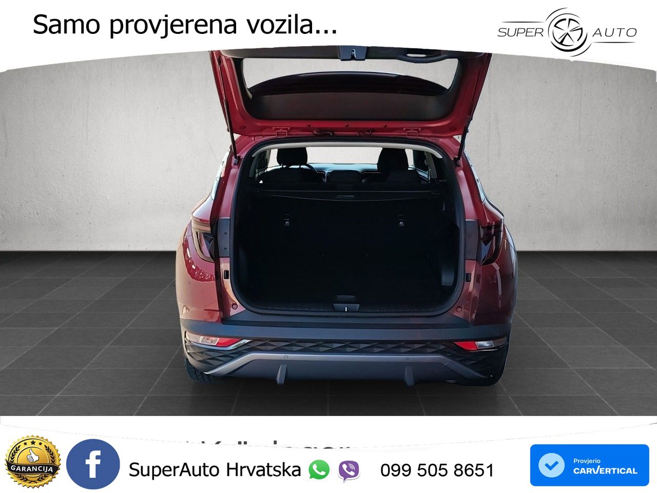 Hyundai Tucson 1.6 T-GDI Trend 150 KS, LED+TEM+GR SJED+KAM+PDC+VIRT