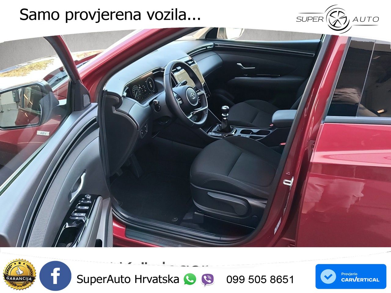 Hyundai Tucson 1.6 T-GDI Trend 150 KS, LED+TEM+GR SJED+KAM+PDC+VIRT