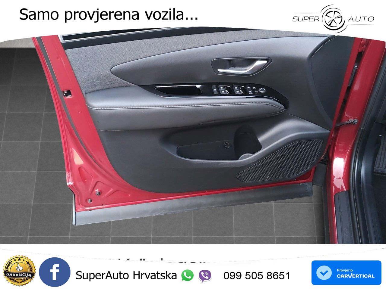Hyundai Tucson 1.6 T-GDI Trend 150 KS, LED+TEM+GR SJED+KAM+PDC+VIRT