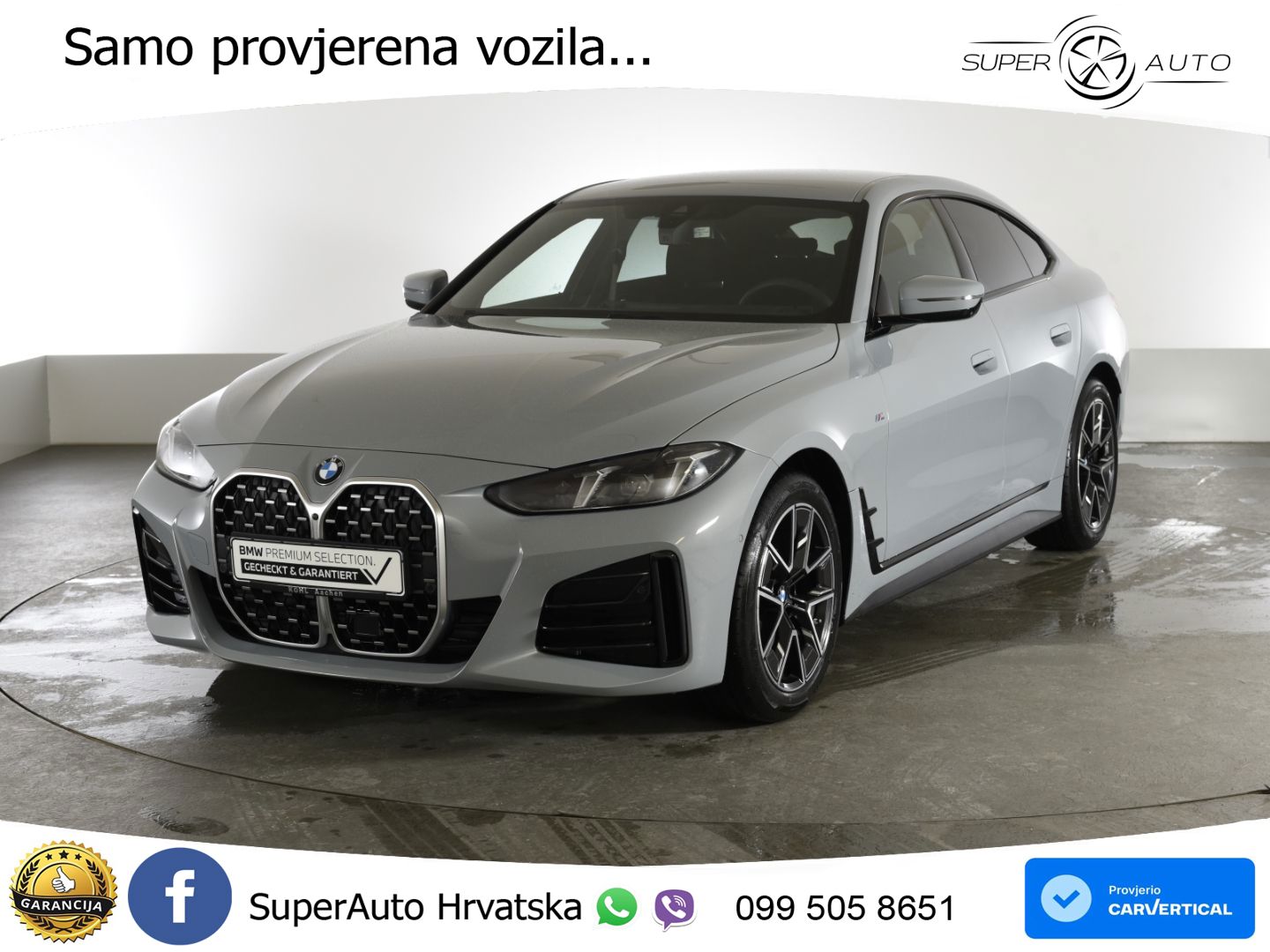 BMW 420d GC Aut. M Sport 190 KS, ACC+360+KEY+GR SJED+VIRT+LANE