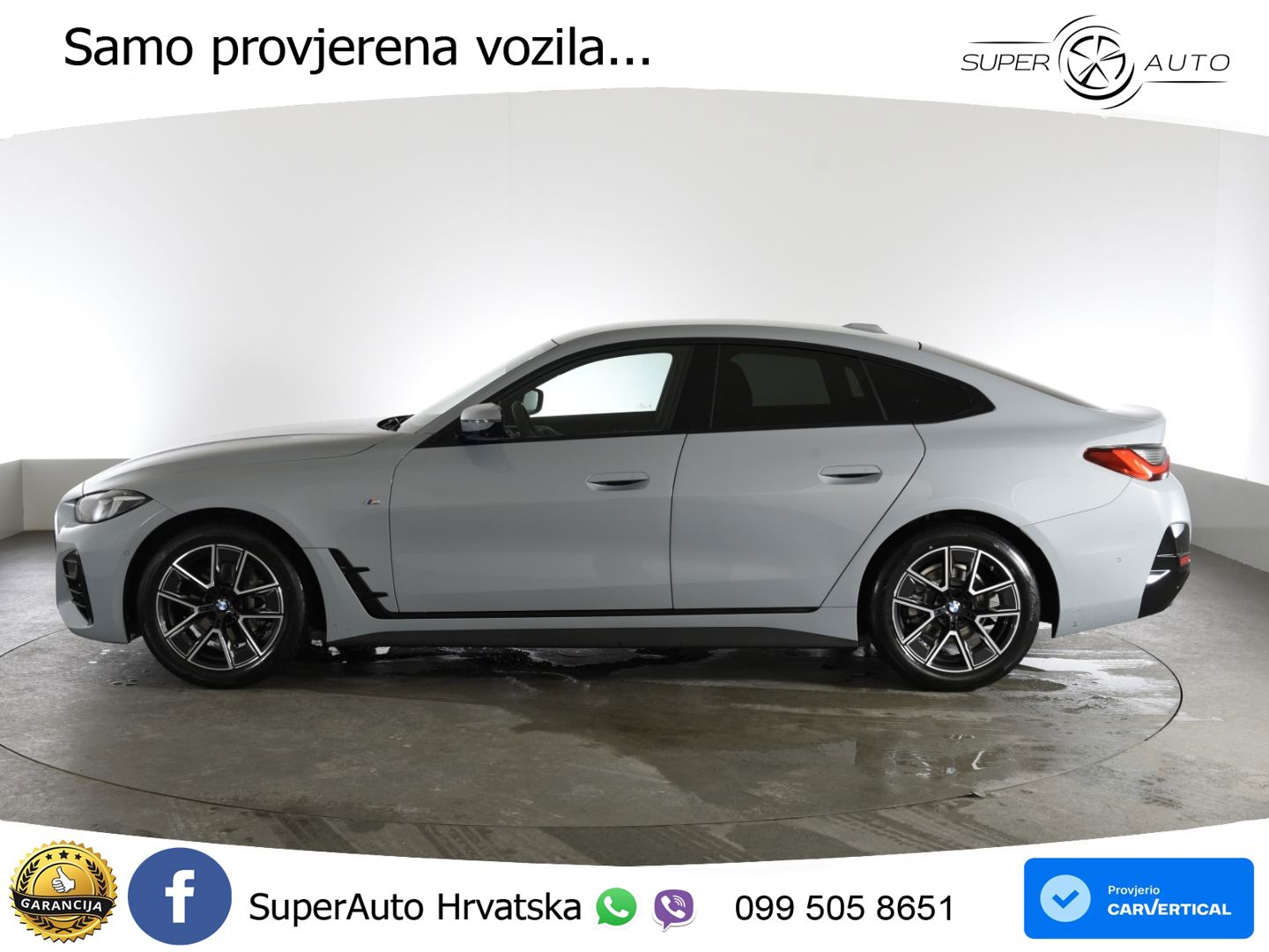 BMW 420d GC Aut. M Sport 190 KS, ACC+360+KEY+GR SJED+VIRT+LANE