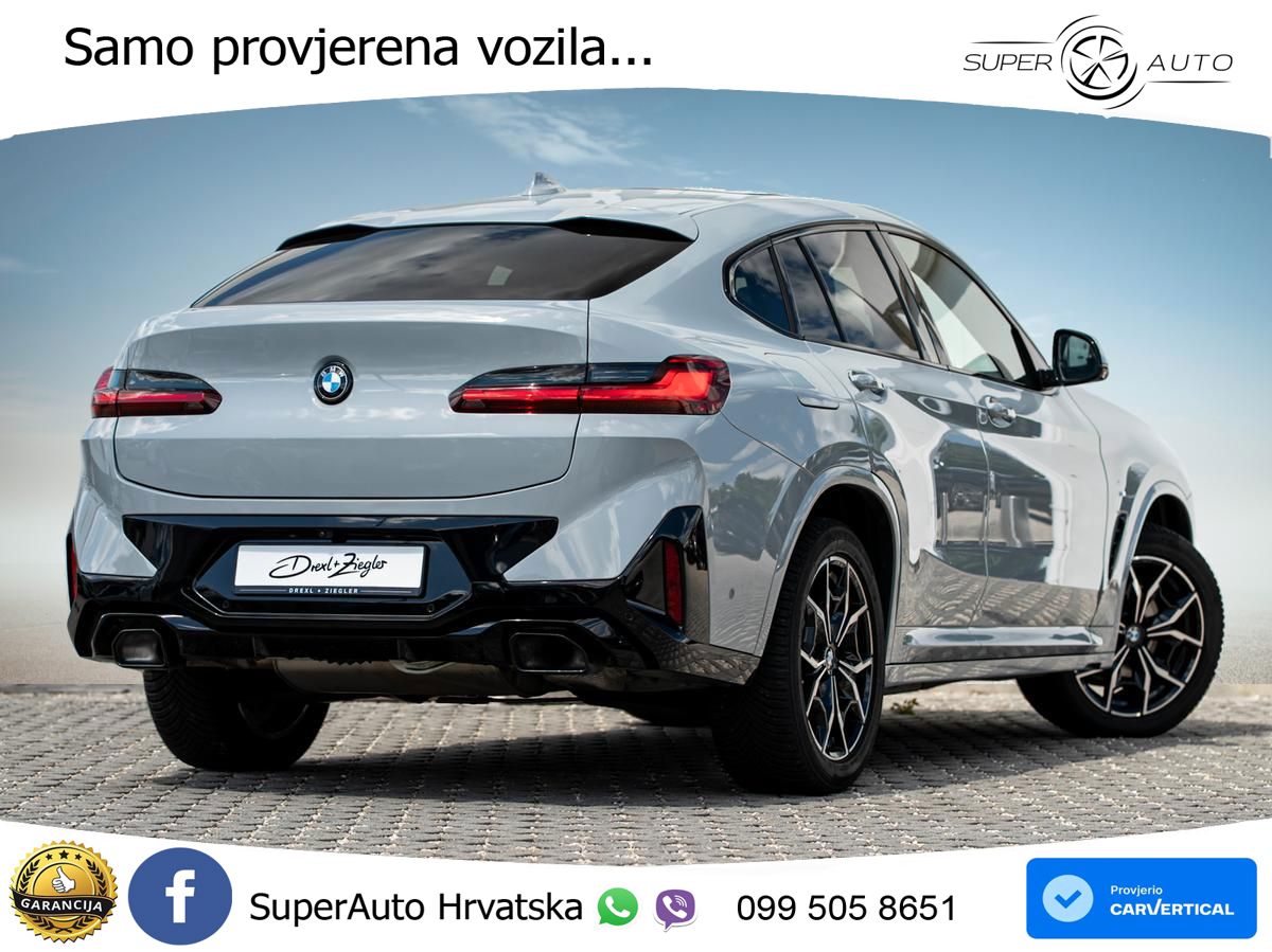 BMW X4 30d xDrive M Sport 286 KS, ACC+PANO+HEAD+GR SJED+360+VIRT
