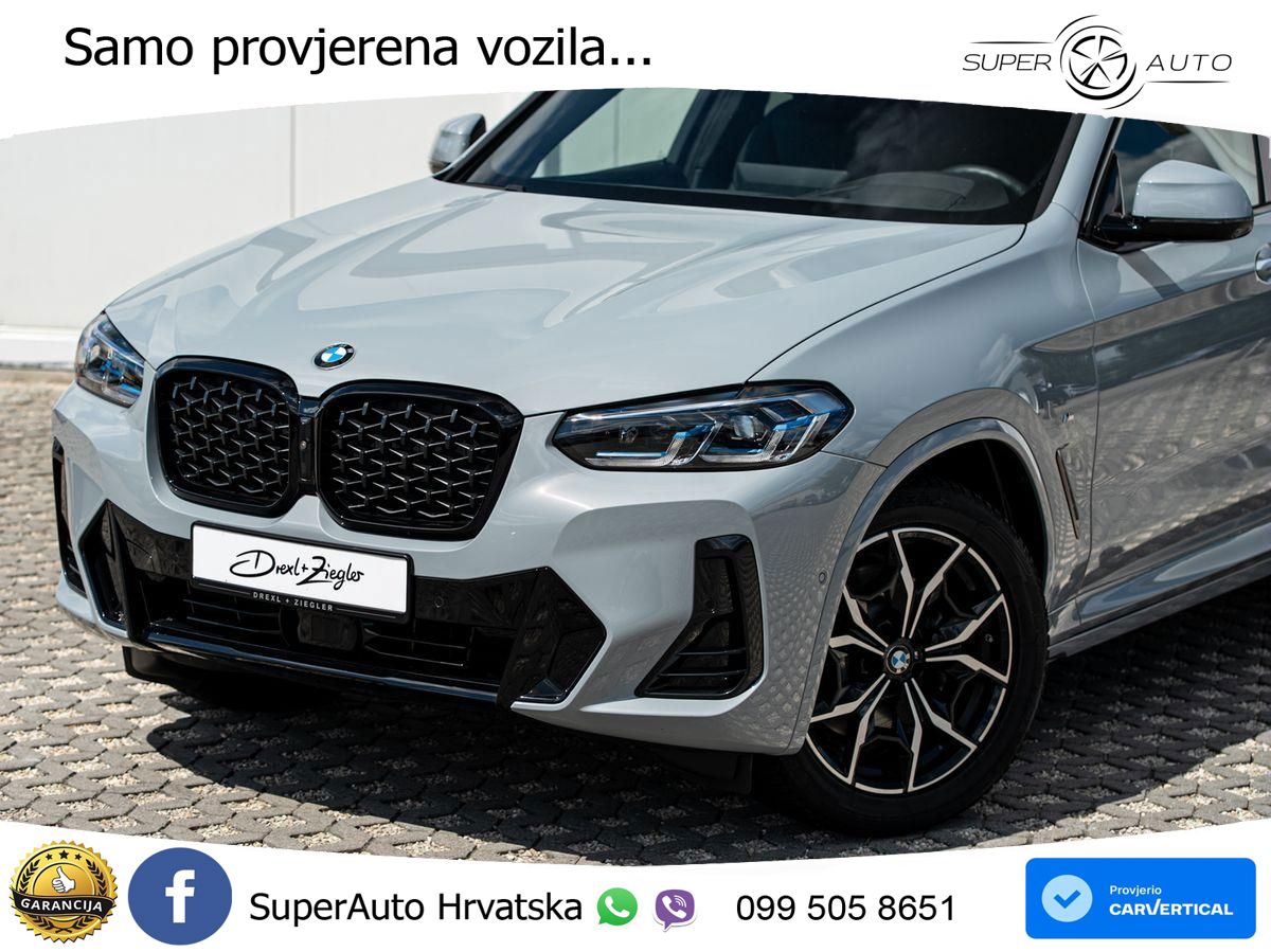 BMW X4 30d xDrive M Sport 286 KS, ACC+PANO+HEAD+GR SJED+360+VIRT