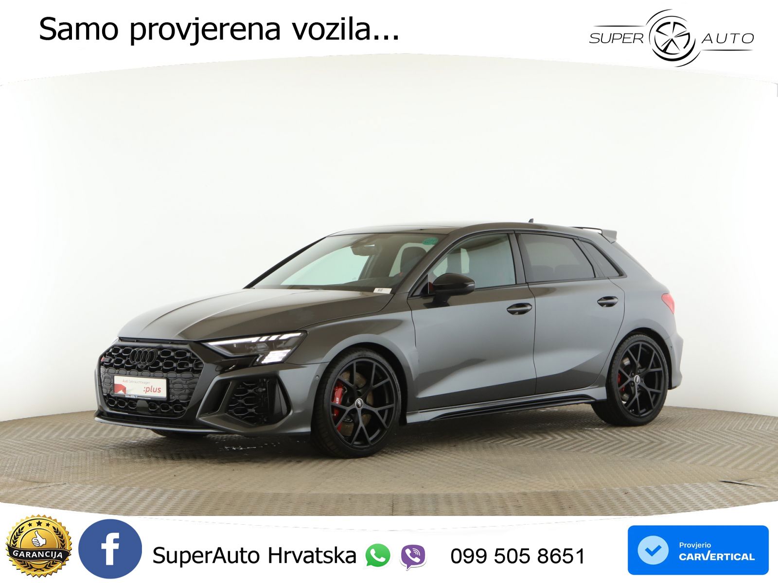 Audi RS3 SB 2.5 TFSI quattro S tronic 400 KS, ACC+KAM+GR SJED+PANO+ASIST