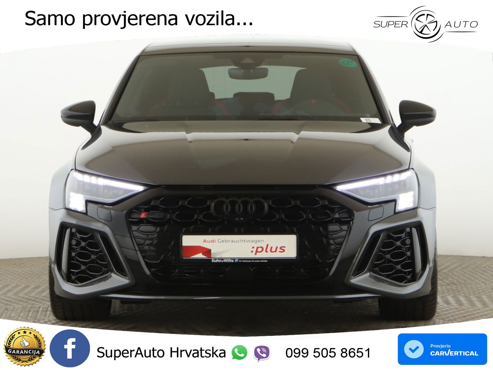 Audi RS3 SB 2.5 TFSI quattro S tronic 400 KS, ACC+KAM+GR SJED+PANO+ASIST