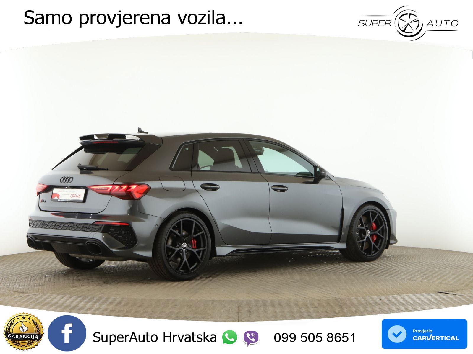 Audi RS3 SB 2.5 TFSI quattro S tronic 400 KS, ACC+KAM+GR SJED+PANO+ASIST