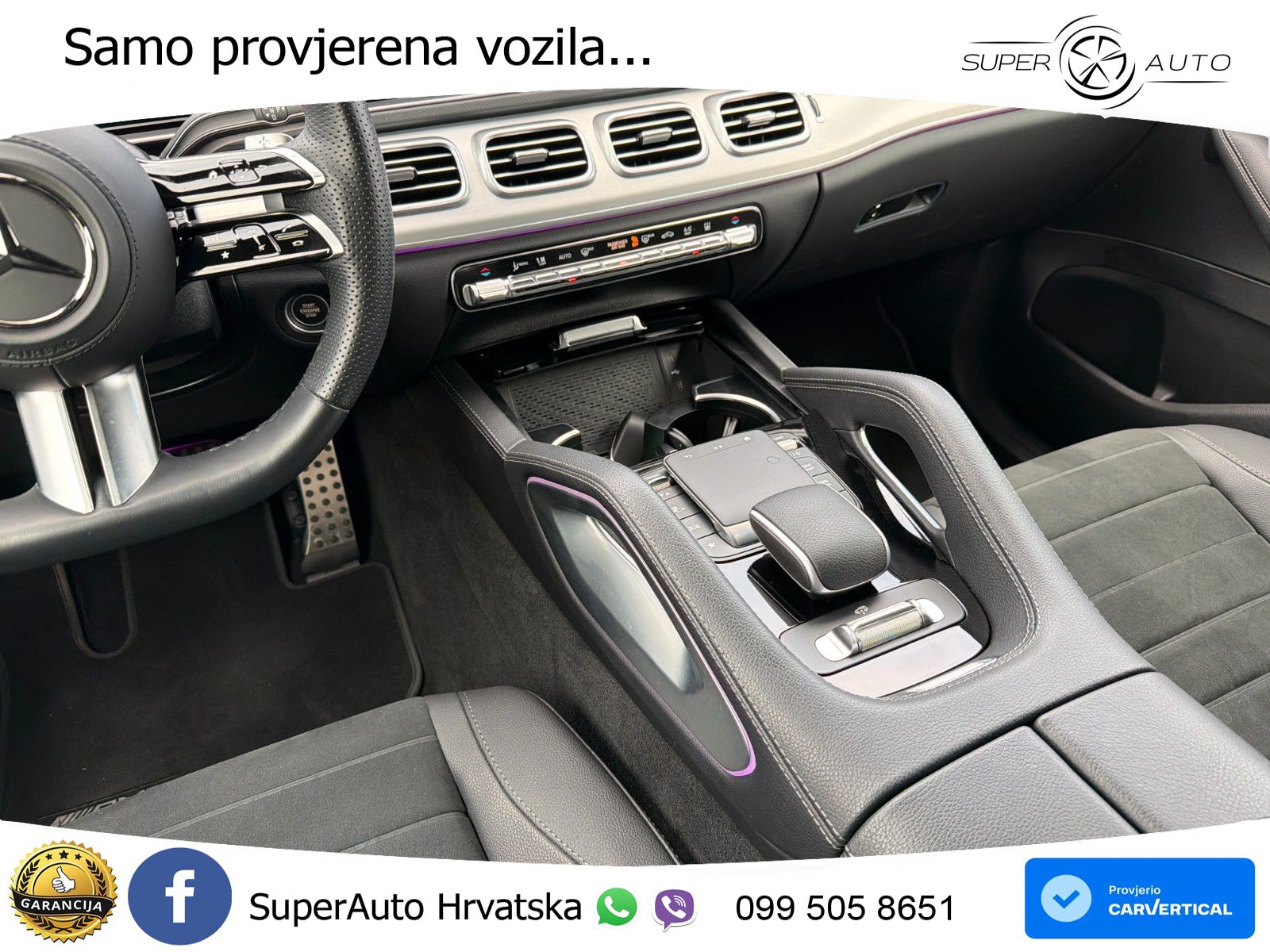 Mercedes GLE 400e Coupe 4M Aut. AMG Line 381 KS, ZRAČNI+ACC+GR SJED+360+ASIST