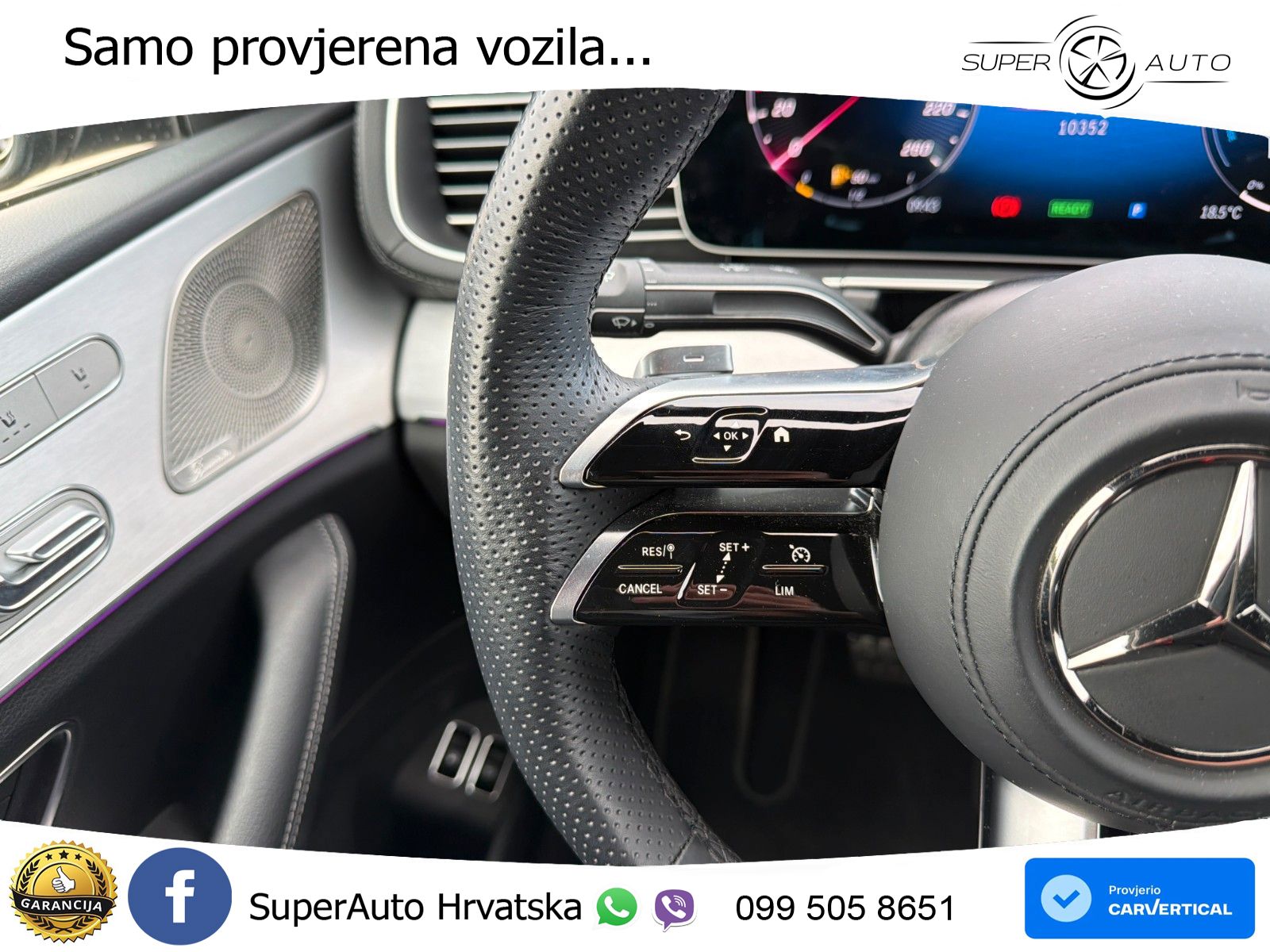 Mercedes GLE 400e Coupe 4M Aut. AMG Line 381 KS, ZRAČNI+ACC+GR SJED+360+ASIST