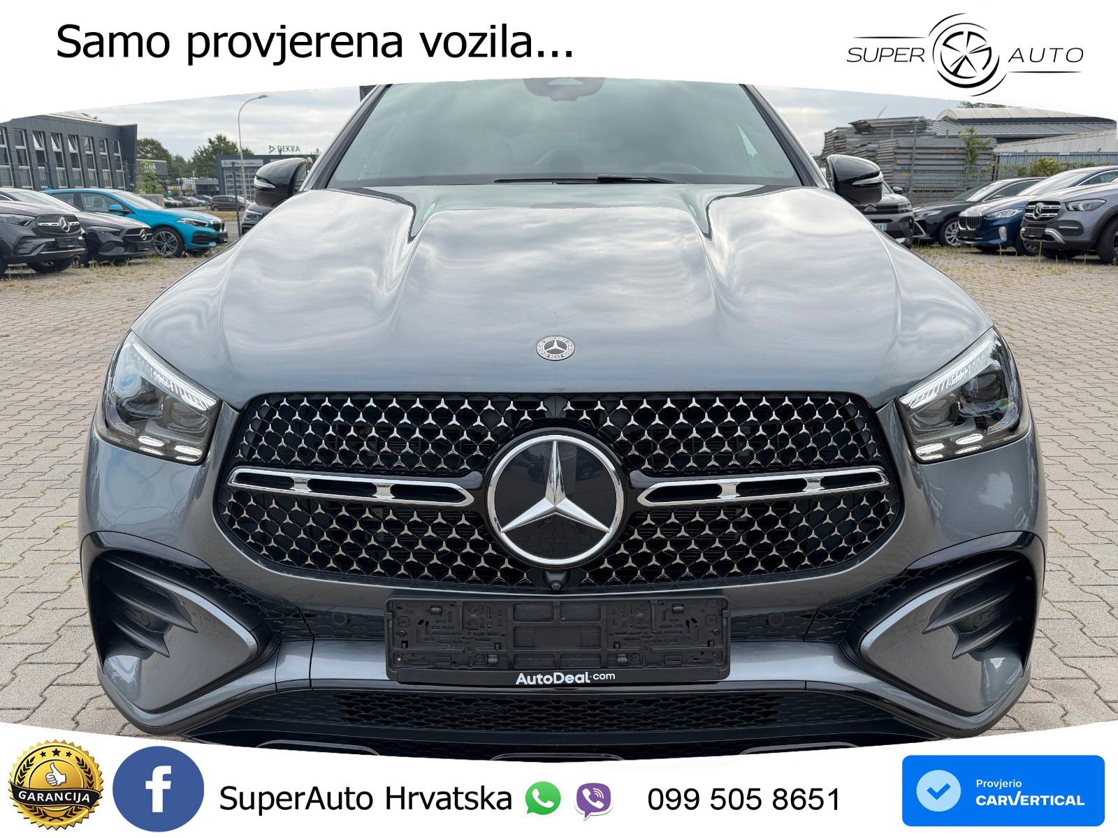 Mercedes GLE 400e Coupe 4M Aut. AMG Line 381 KS, ZRAČNI+ACC+GR SJED+360+ASIST
