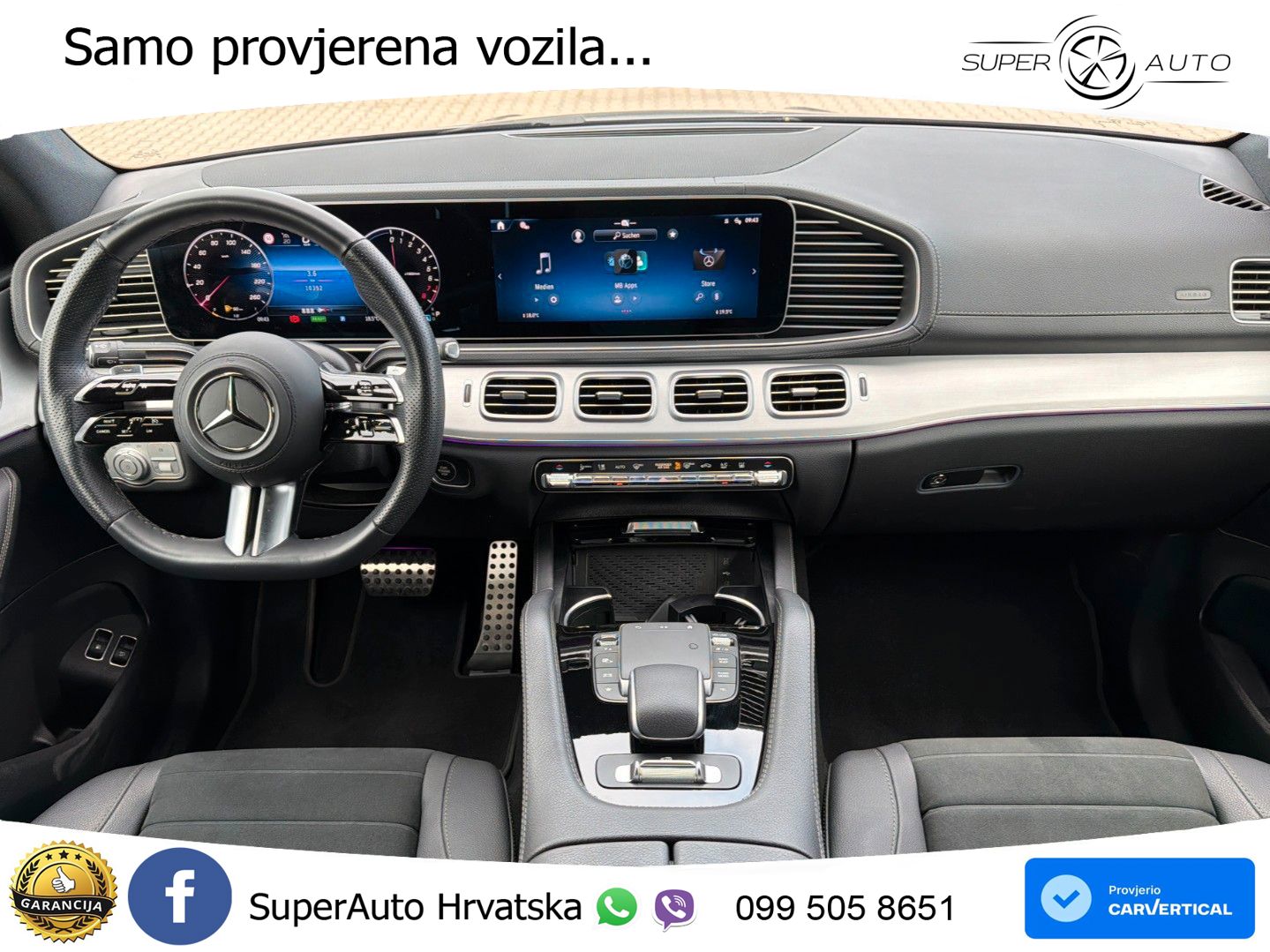 Mercedes GLE 400e Coupe 4M Aut. AMG Line 381 KS, ZRAČNI+ACC+GR SJED+360+ASIST