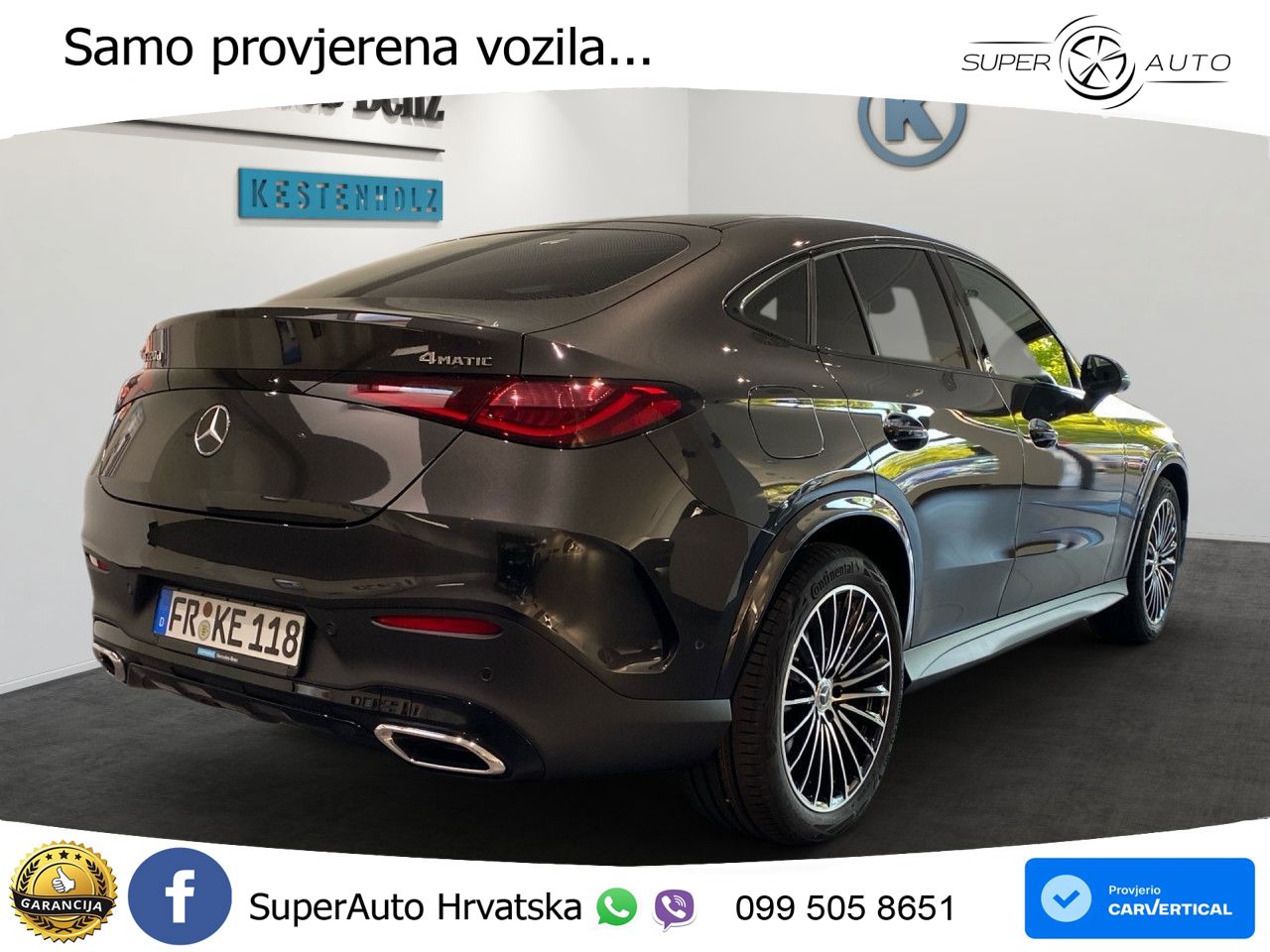 Mercedes GLC Coupe 220d 4M Aut. AMG 197 KS, PANO+360+ACC+GR SJED+VIRT+LANE
