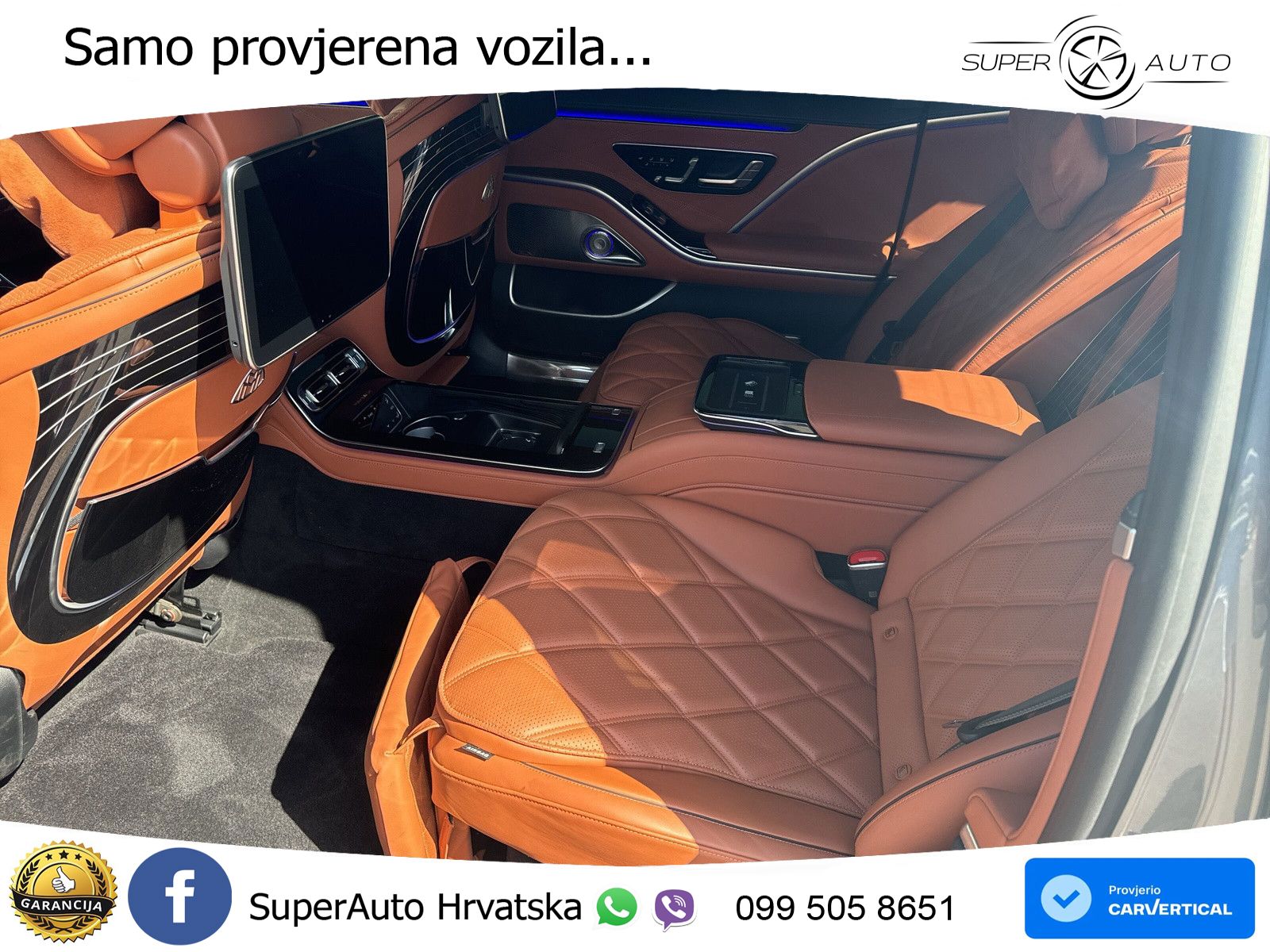 Mercedes Maybach S 580 4M Aut. 503 KS, PANO+ZRAČ+360+GR SJED+ACC+KEY+VIRT+LANE