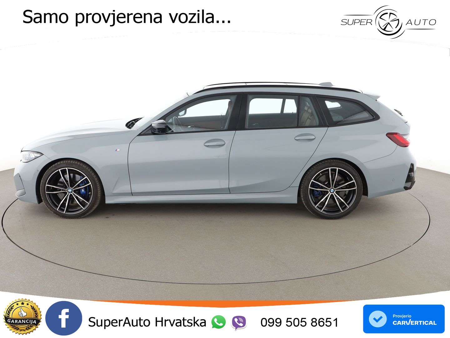 BMW 340i Touring xDrive Aut. M Sport 374 KS, KAM+VIRT+GR SJED+KEY