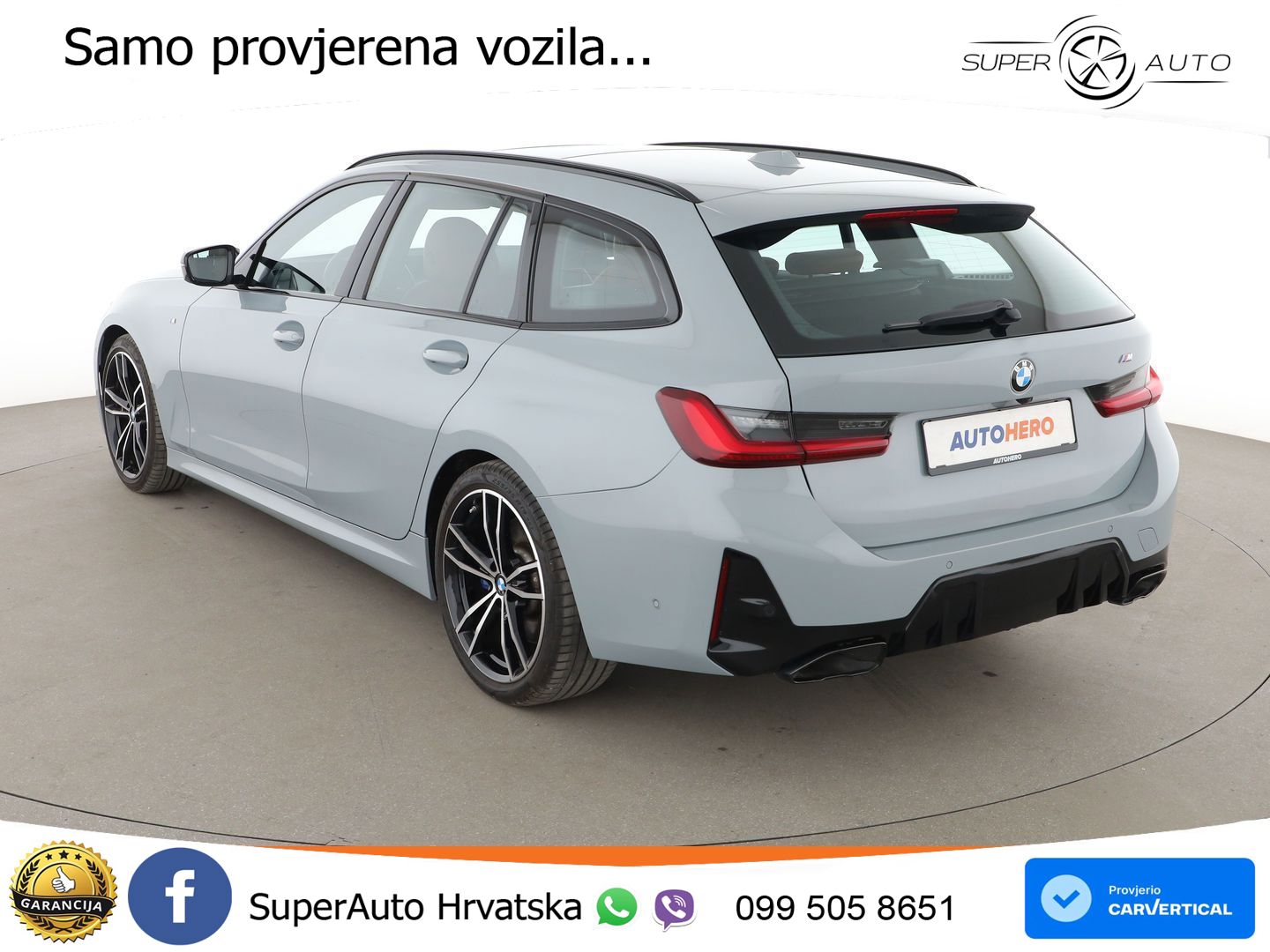 BMW 340i Touring xDrive Aut. M Sport 374 KS, KAM+VIRT+GR SJED+KEY
