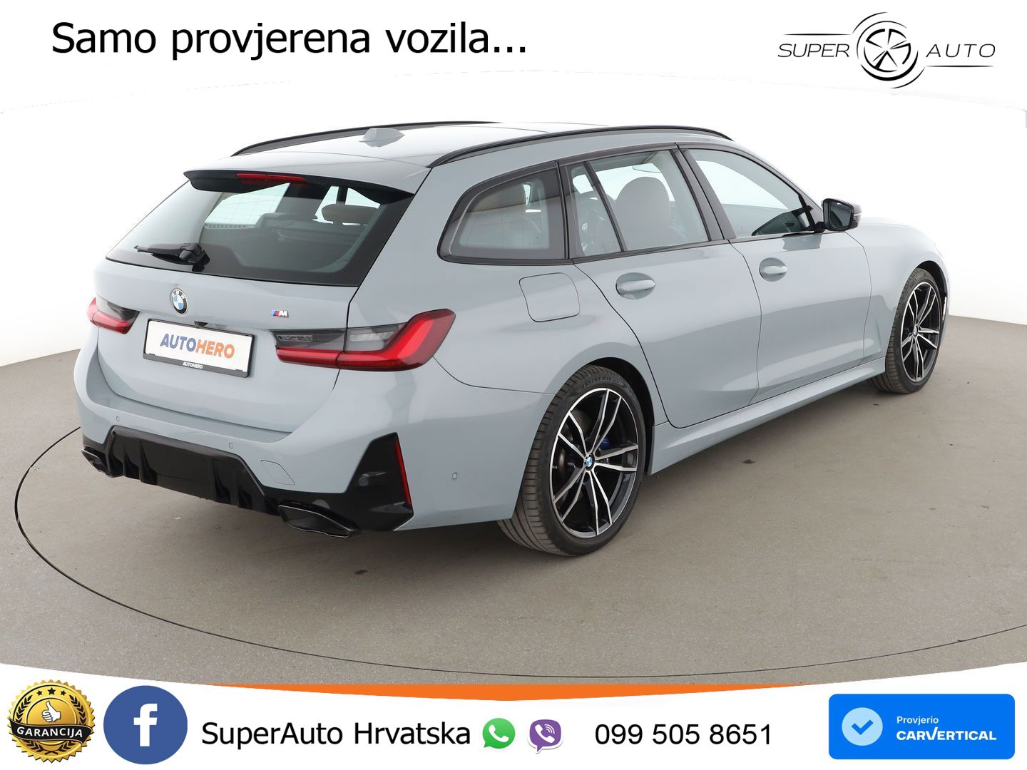 BMW 340i Touring xDrive Aut. M Sport 374 KS, KAM+VIRT+GR SJED+KEY