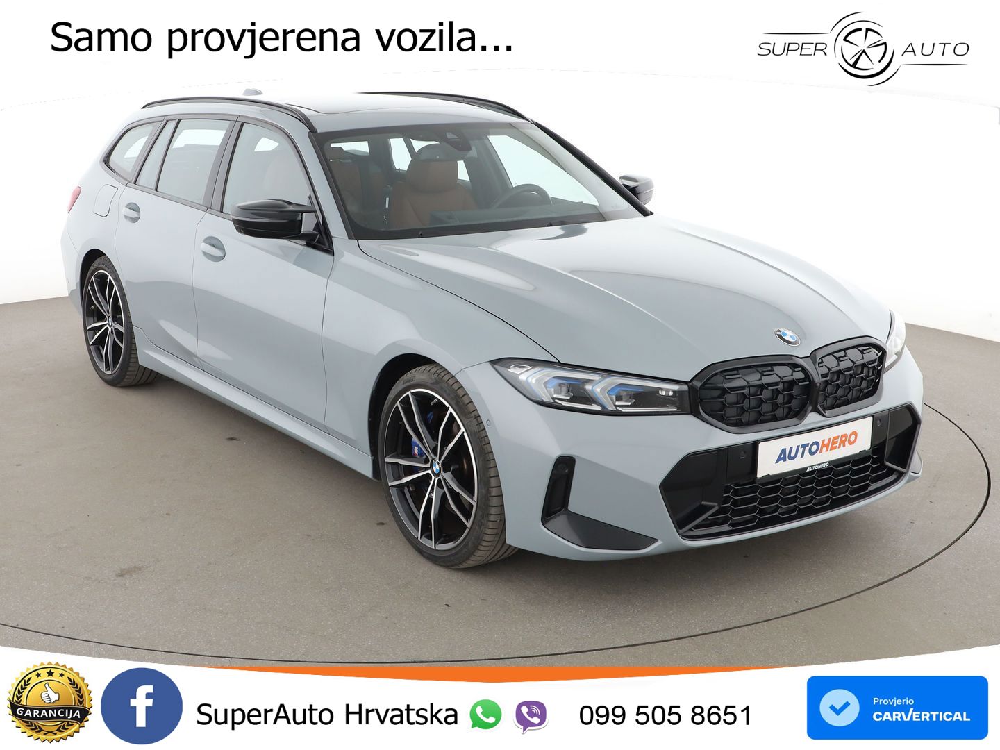 BMW 340i Touring xDrive Aut. M Sport 374 KS, KAM+VIRT+GR SJED+KEY