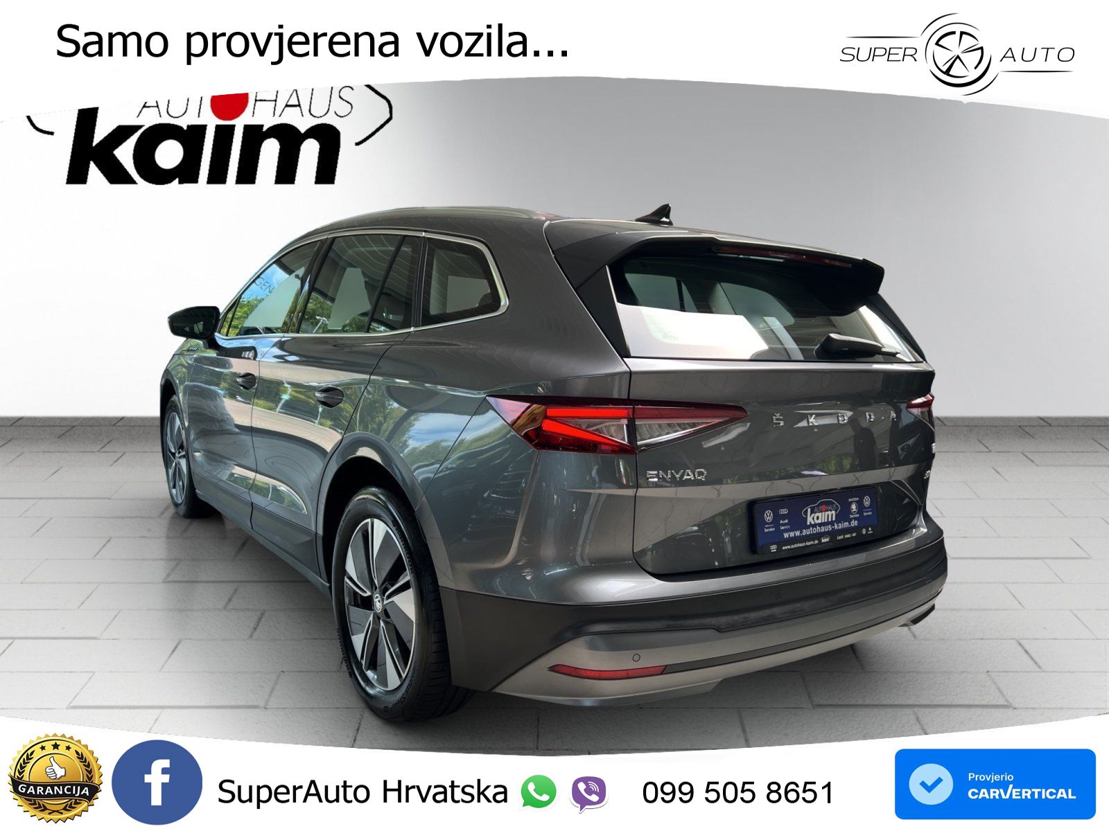Škoda Enyaq iV 80 Aut. Loft 204 KS, ACC+KAM+GR SJED+VIRT+LANE
