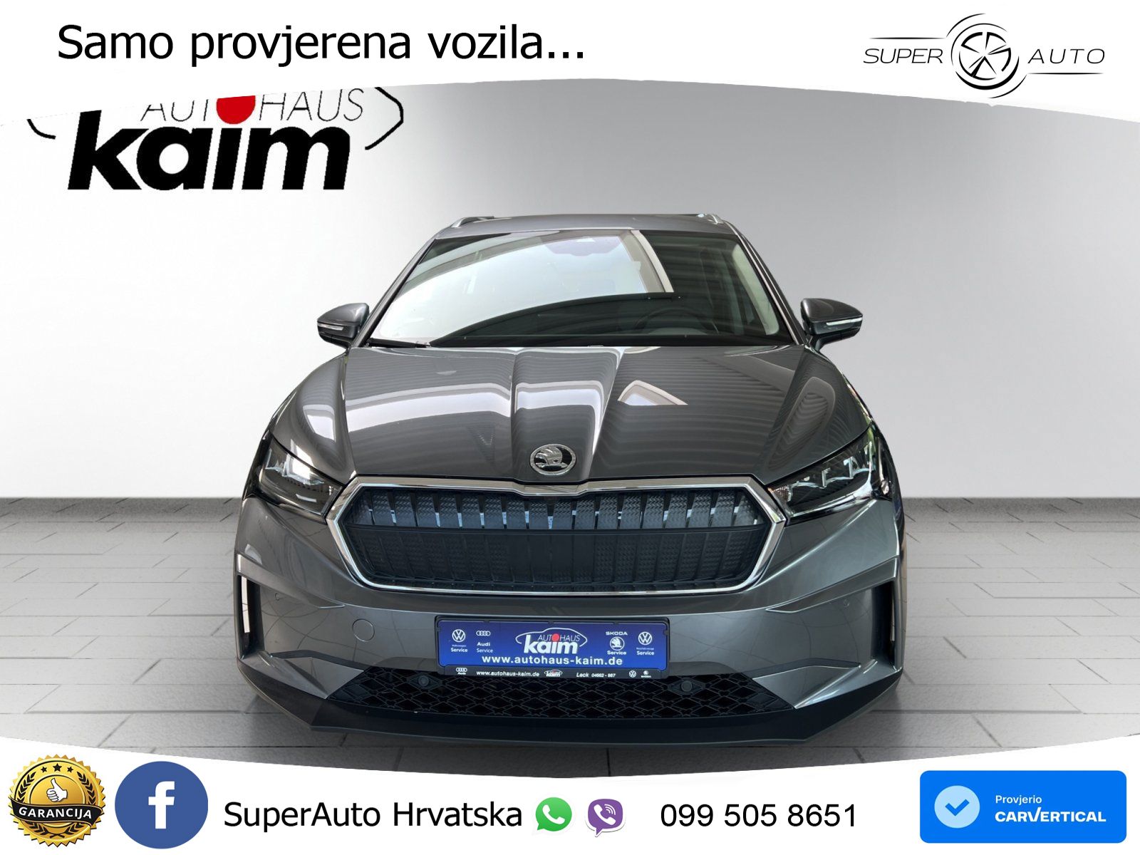 Škoda Enyaq iV 80 Aut. Loft 204 KS, ACC+KAM+GR SJED+VIRT+LANE