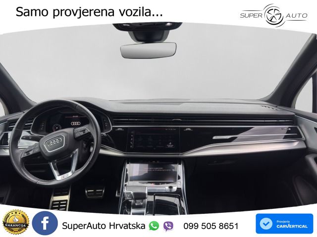 Audi Q7 50 TDI quattro Aut. S line 286 KS, KAM+KEY+GR SJED+VIRT+LANE