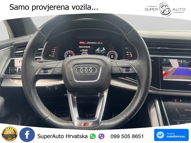 Audi Q7 50 TDI quattro Aut. S line 286 KS, KAM+KEY+GR SJED+VIRT+LANE