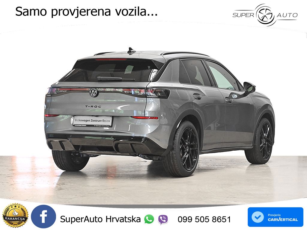 VW T-Roc 1.5 eTSI DSG R-Line 150 KS, ACC+360+KEY+GR SJED+HEAD+VIRT+LANE