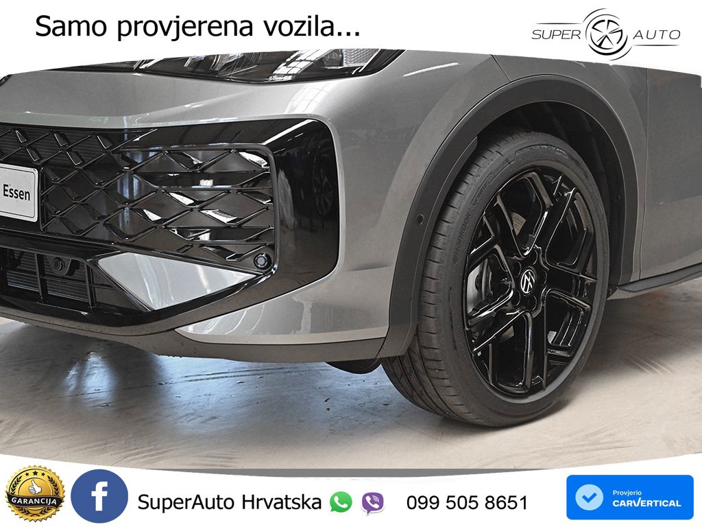 VW T-Roc 1.5 eTSI DSG R-Line 150 KS, ACC+360+KEY+GR SJED+HEAD+VIRT+LANE