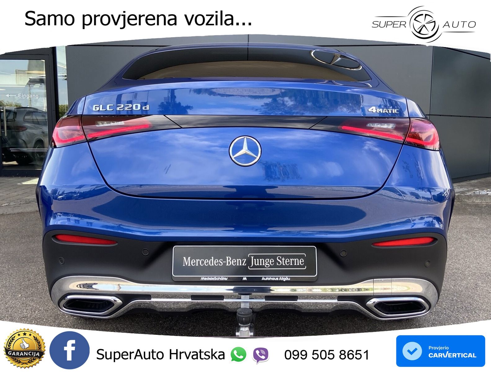 Mercedes GLC Coupe 220d 4M Aut. AMG 197 KS, PANO+360+ACC+GR SJED+VIRT+LANE