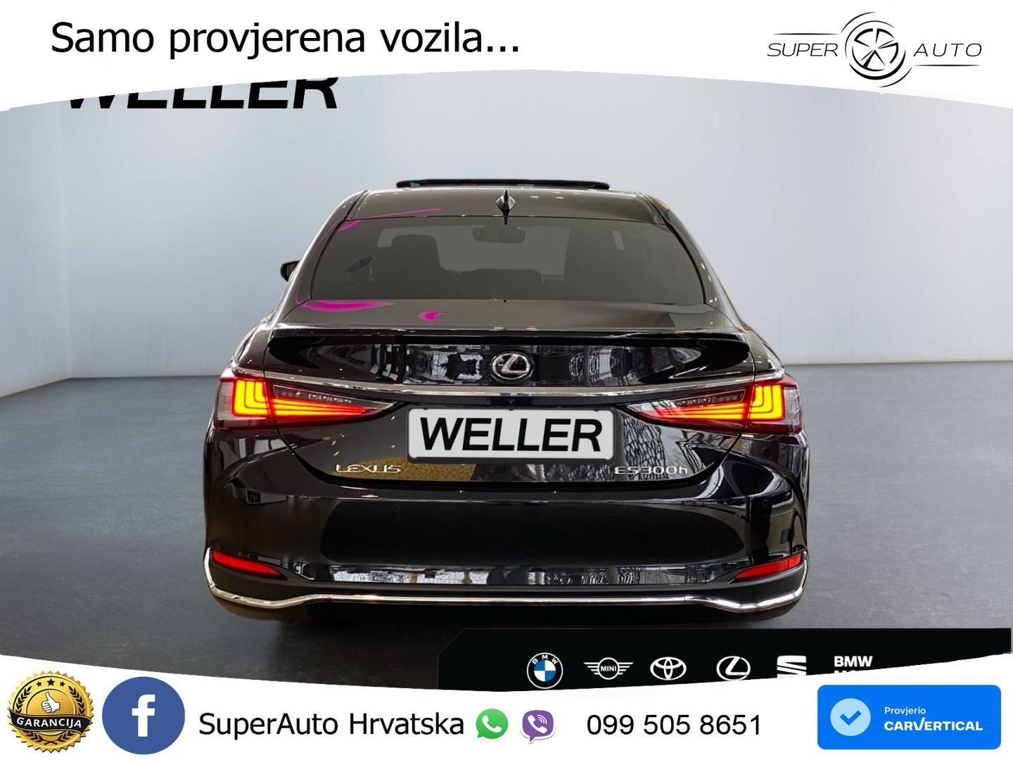 Lexus ES 300h Aut. Business 218 KS, LED+ACC+GR SJED+KAM+PARK