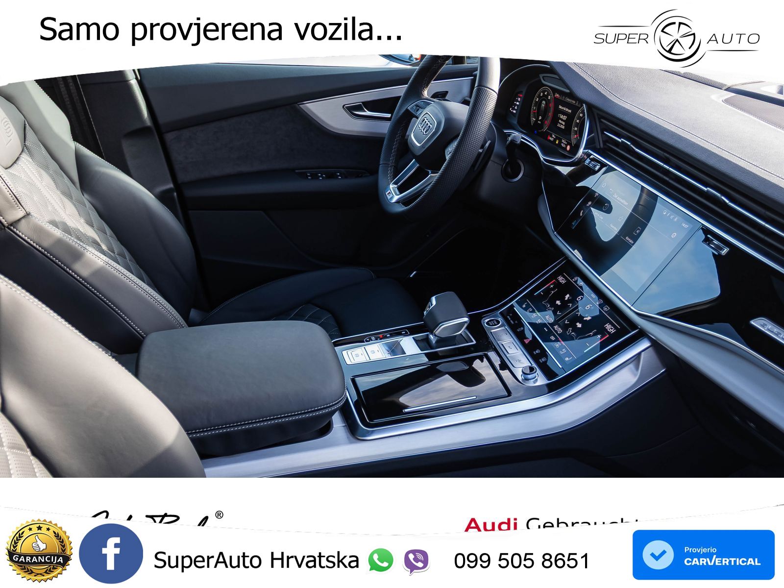 Audi Q7 55 TFSI quattro Aut. S line 340 KS, PANO+ZRAČ+360+GR SJED+HEAD+ACC+KEY