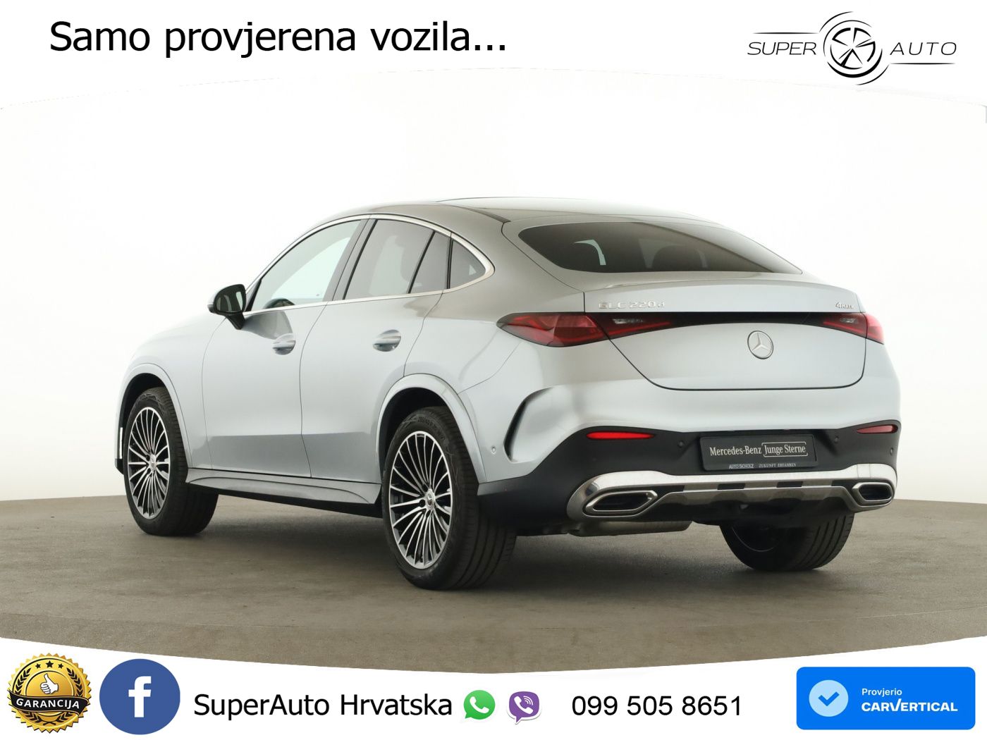 Mercedes GLC Coupe 220d 4M Aut. AMG 197 KS, PANO+360+ACC+GR SJED+VIRT+LANE