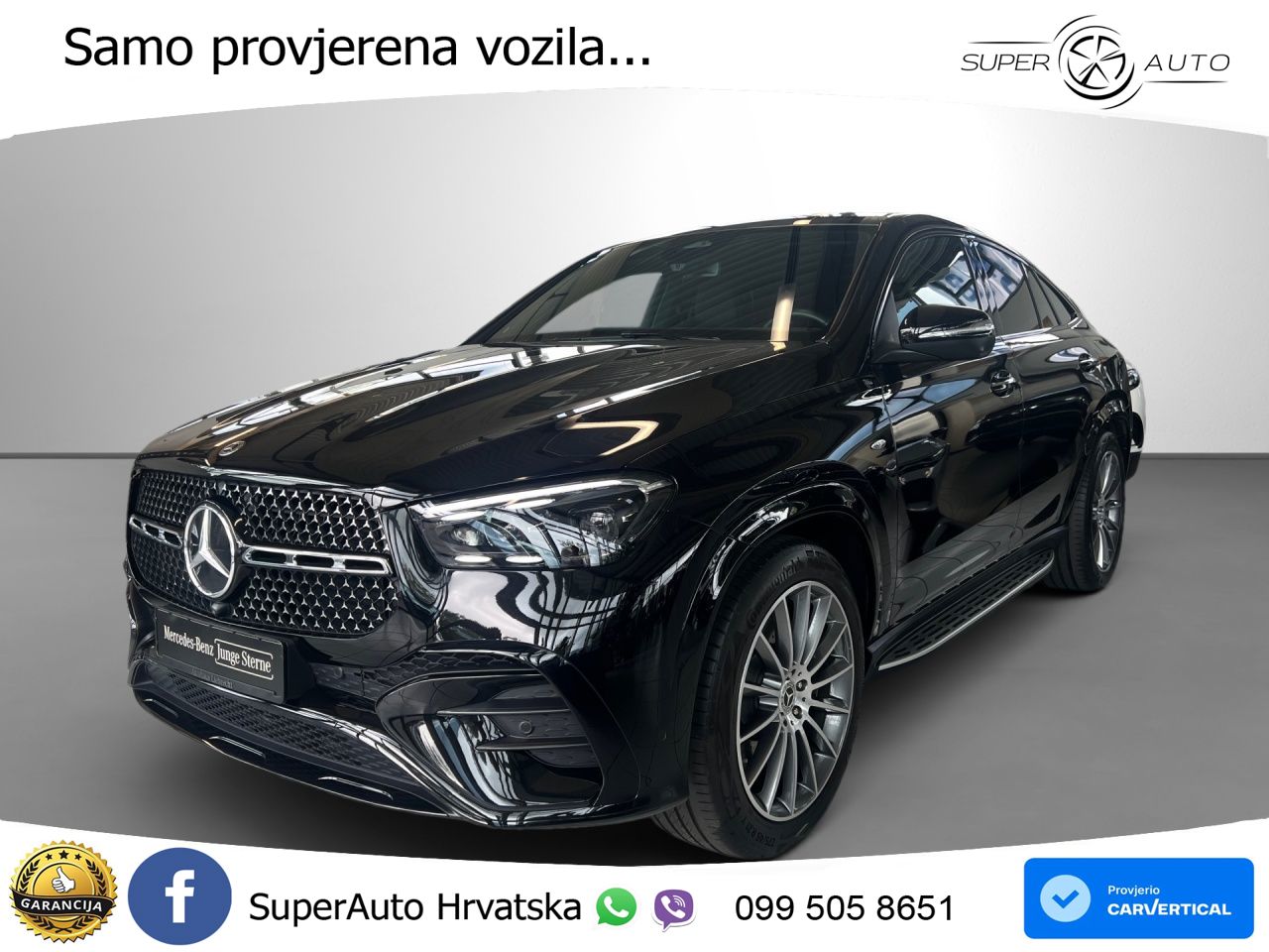 Mercedes GLE Coupe 400e 4M Aut. AMG 381 KS, ZRAČNI+ACC+360+GR SJED+PANO+HEAD