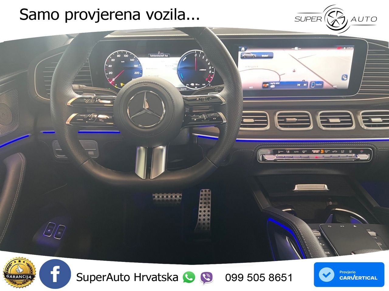 Mercedes GLE Coupe 400e 4M Aut. AMG 381 KS, ZRAČNI+ACC+360+GR SJED+PANO+HEAD