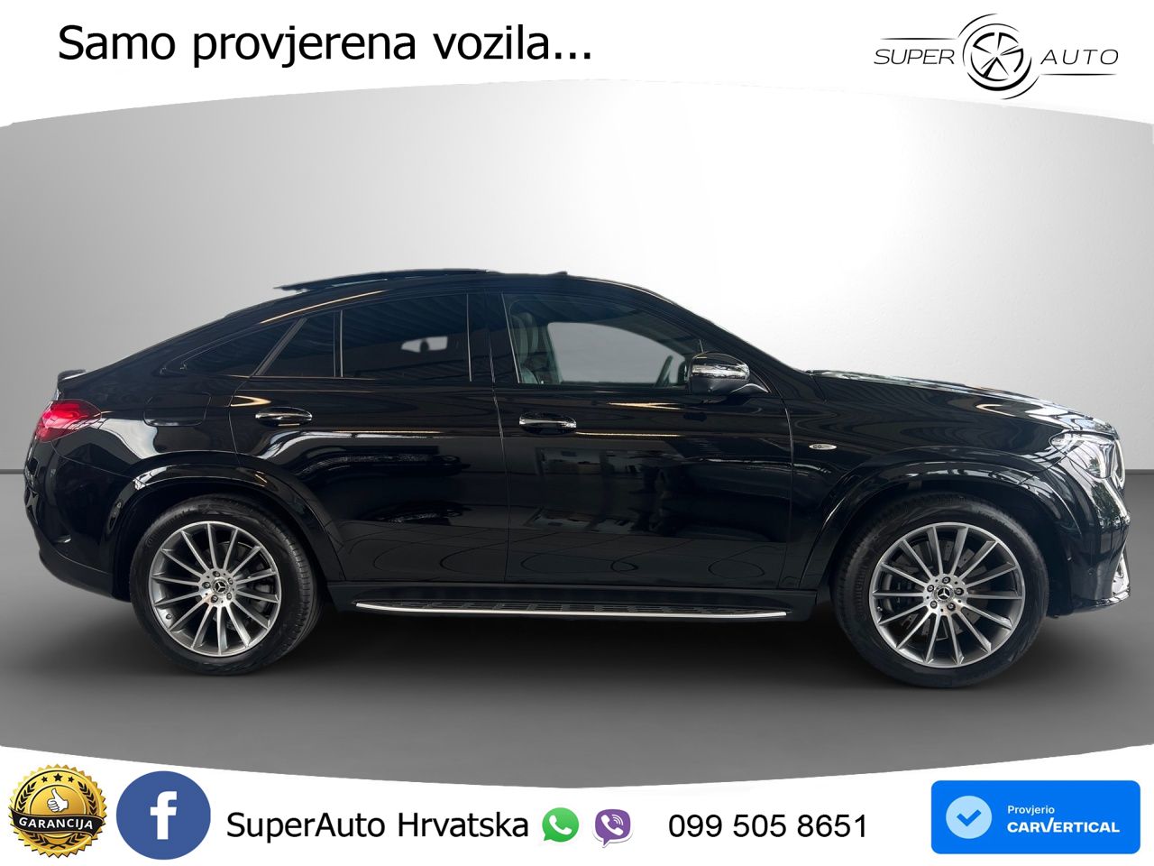Mercedes GLE Coupe 400e 4M Aut. AMG 381 KS, ZRAČNI+ACC+360+GR SJED+PANO+HEAD