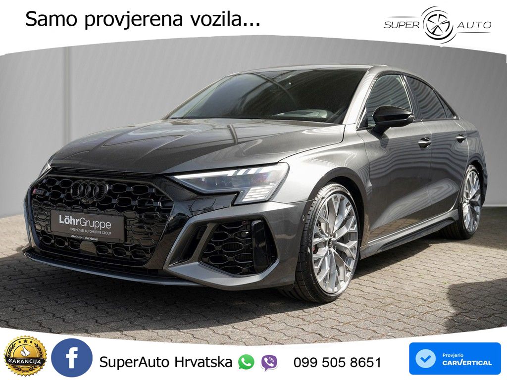Audi RS3 2.5 TFSI quattro S tronic 400 KS, ACC+KAM+GR SJED+HEAD+VIRT+ASIST