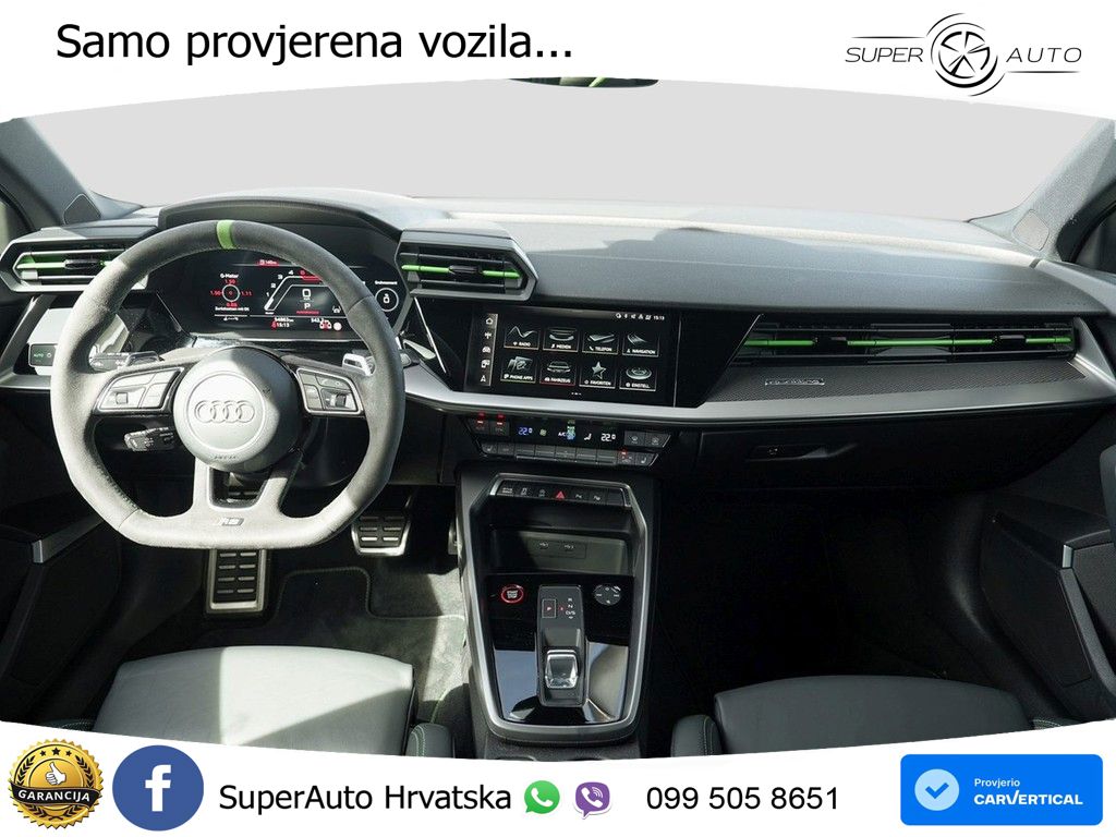 Audi RS3 2.5 TFSI quattro S tronic 400 KS, ACC+KAM+GR SJED+HEAD+VIRT+ASIST