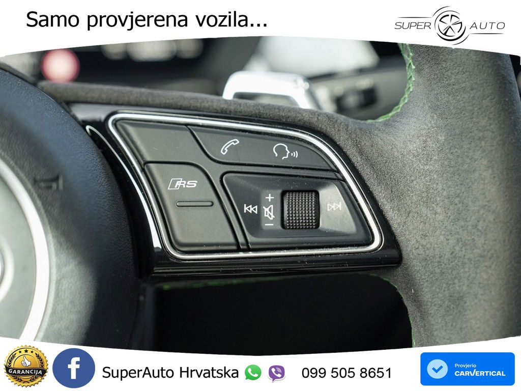 Audi RS3 2.5 TFSI quattro S tronic 400 KS, ACC+KAM+GR SJED+HEAD+VIRT+ASIST
