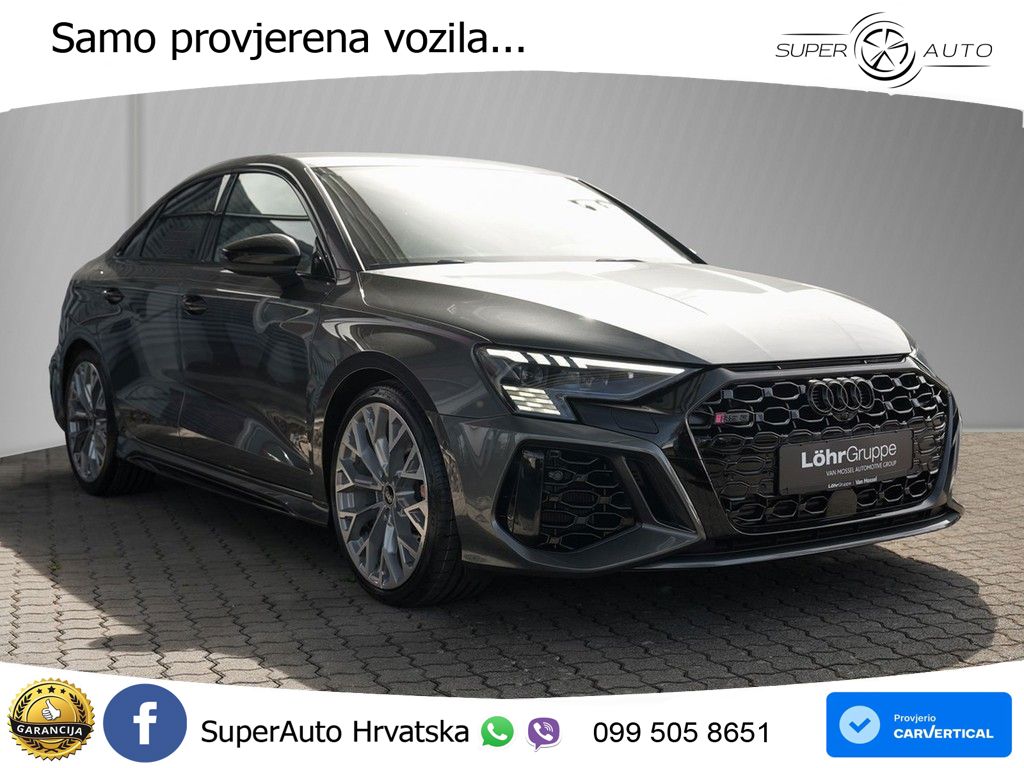Audi RS3 2.5 TFSI quattro S tronic 400 KS, ACC+KAM+GR SJED+HEAD+VIRT+ASIST