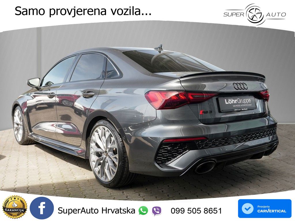 Audi RS3 2.5 TFSI quattro S tronic 400 KS, ACC+KAM+GR SJED+HEAD+VIRT+ASIST