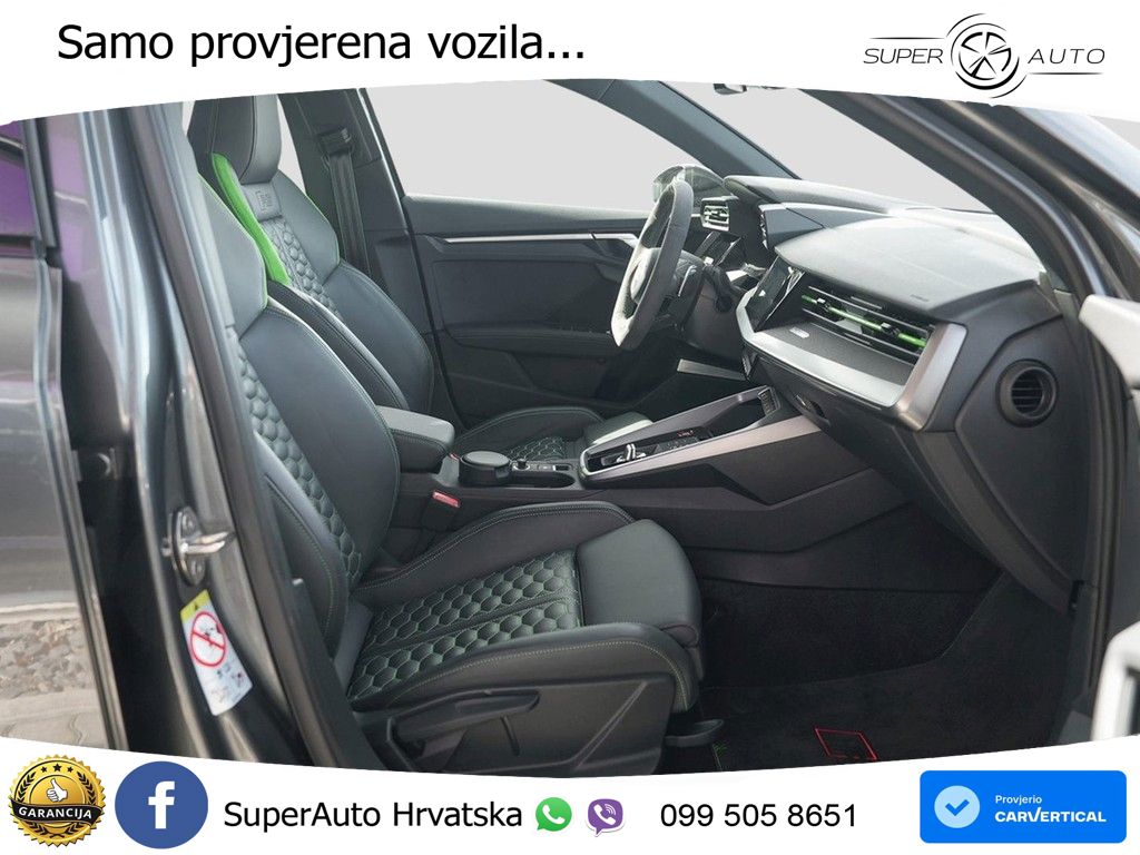 Audi RS3 2.5 TFSI quattro S tronic 400 KS, ACC+KAM+GR SJED+HEAD+VIRT+ASIST