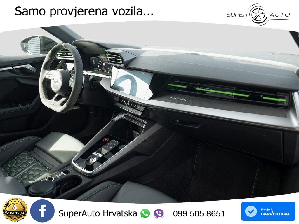 Audi RS3 2.5 TFSI quattro S tronic 400 KS, ACC+KAM+GR SJED+HEAD+VIRT+ASIST