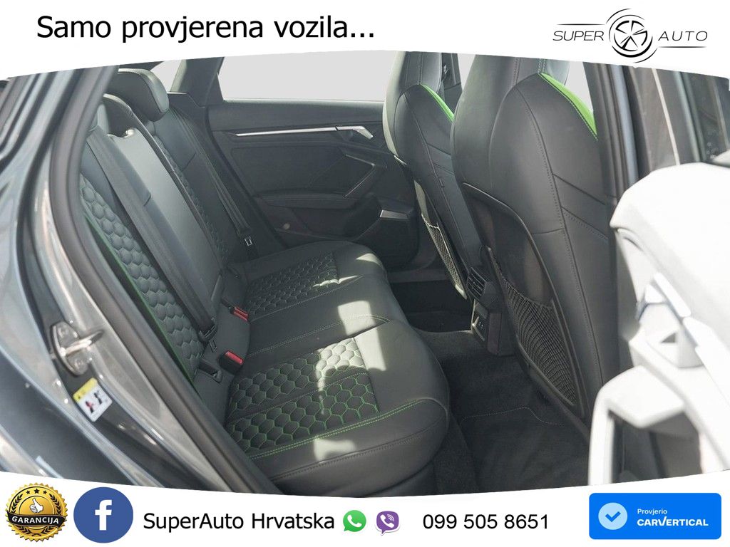Audi RS3 2.5 TFSI quattro S tronic 400 KS, ACC+KAM+GR SJED+HEAD+VIRT+ASIST