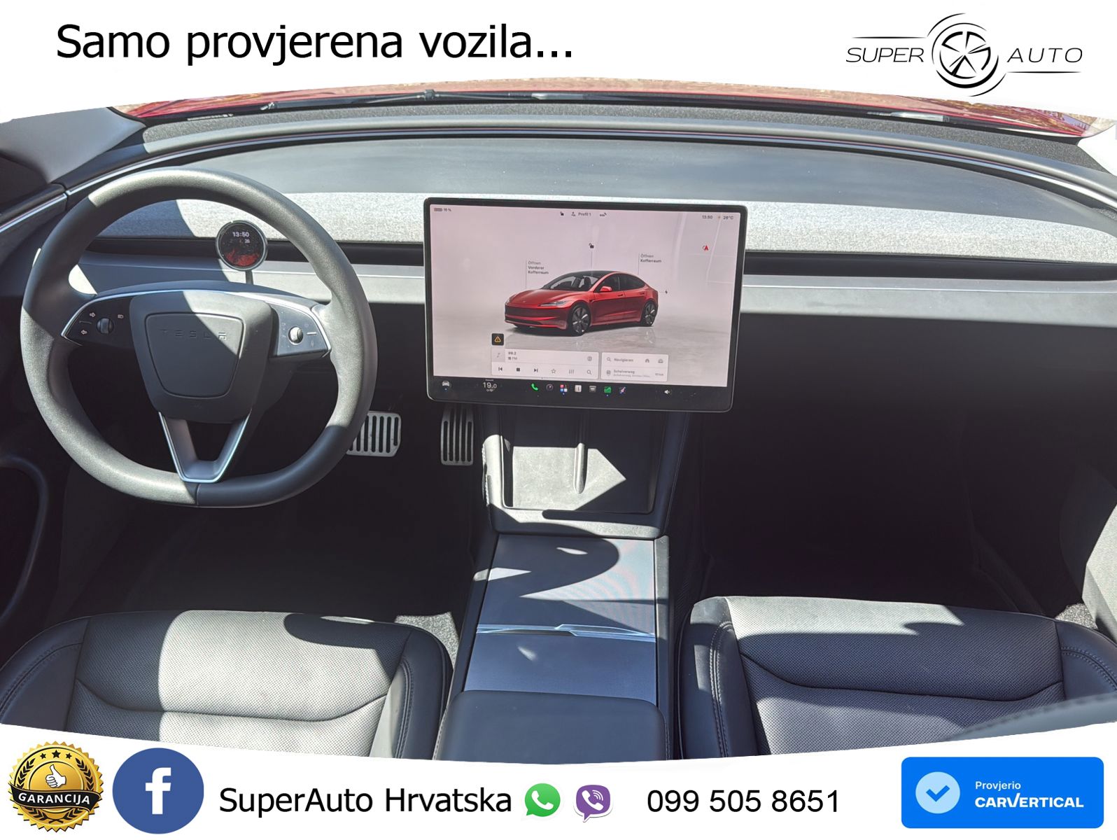 Tesla Model 3 Long Range AWD 476 KS, PANO+360+ACC+GR SJED+KEY+VIRT+LANE