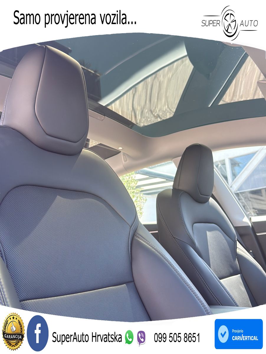 Tesla Model 3 Long Range AWD 476 KS, PANO+360+ACC+GR SJED+KEY+VIRT+LANE