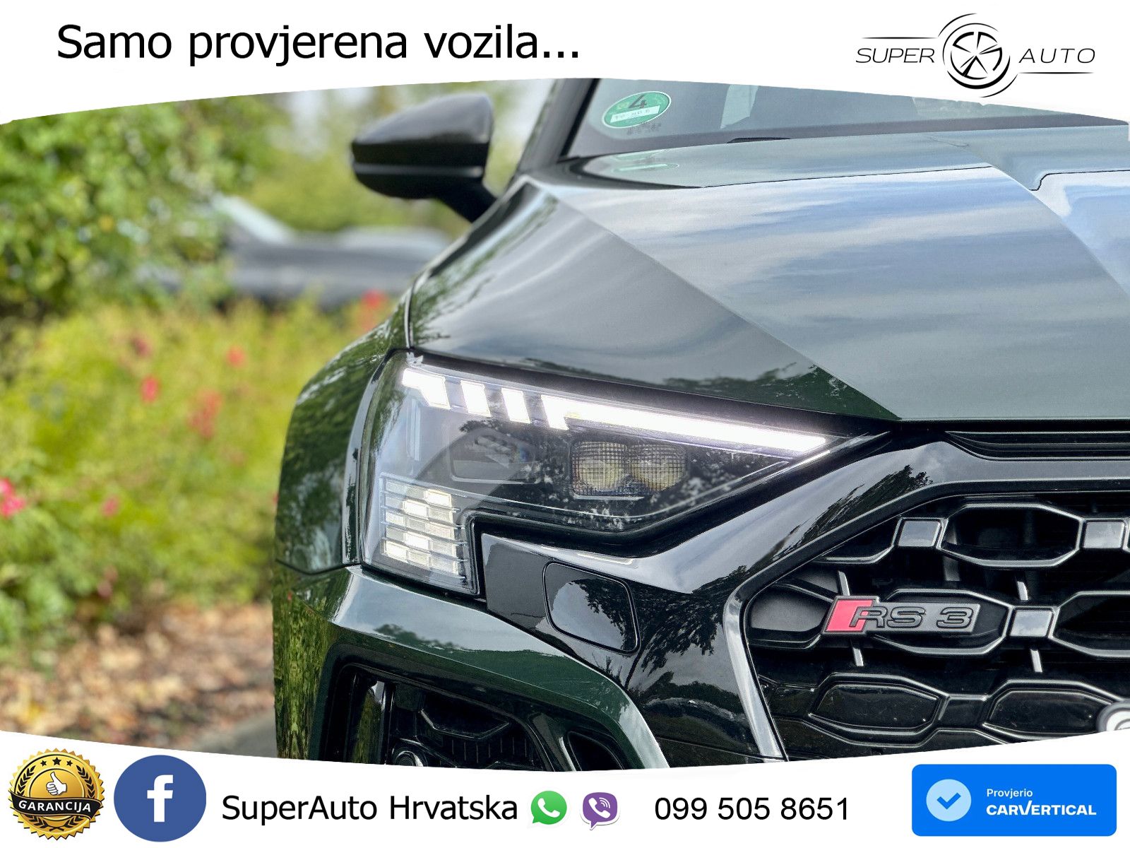 Audi RS3 2.5 TFSI quattro S tronic 400 KS, ACC+KAM+GR SJED+PANO+HEAD+ASIST